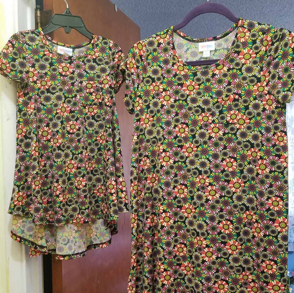 Matching dresses